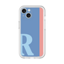 Slim Protection Premium Case［ オリジナル - initial color line - R blue ］
