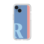 Slim Protection Premium Case［ オリジナル - initial color line - R blue ］