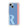 Slim Protection Premium Case［ オリジナル - initial color line - R blue ］