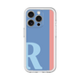 Slim Protection Premium Case［ オリジナル - initial color line - R blue ］