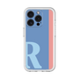 Slim Protection Premium Case［ オリジナル - initial color line - R blue ］