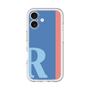 Slim Protection Premium Case［ オリジナル - initial color line - R blue ］