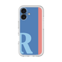 Slim Protection Premium Case［ オリジナル - initial color line - R blue ］