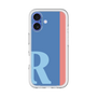 Slim Protection Premium Case［ オリジナル - initial color line - R blue ］
