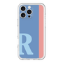 Slim Protection Premium Case［ オリジナル - initial color line - R blue ］