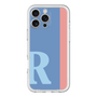 Slim Protection Premium Case［ オリジナル - initial color line - R blue ］