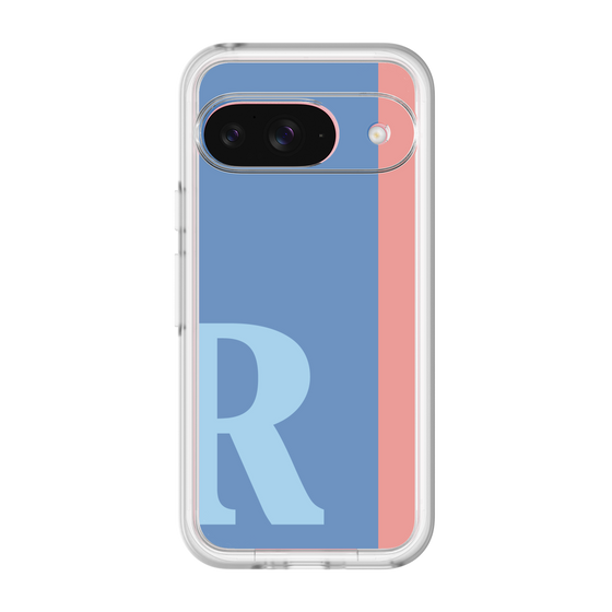 Slim Protection Premium Case［ オリジナル - initial color line - R blue ］