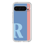 Slim Protection Premium Case［ オリジナル - initial color line - R blue ］