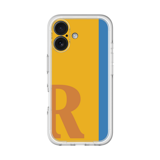 Slim Protection Premium Case［ オリジナル - initial color line - R orange ］