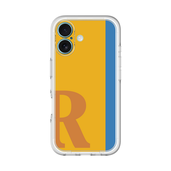 Slim Protection Premium Case［ オリジナル - initial color line - R orange ］