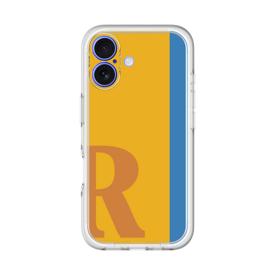 Slim Protection Premium Case［ オリジナル - initial color line - R orange ］