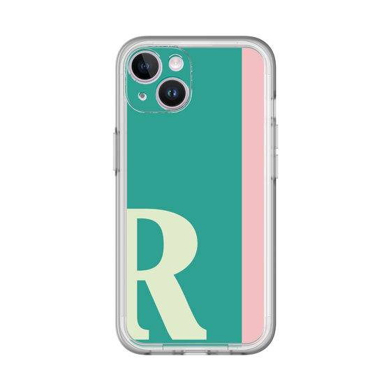 Slim Protection Premium Case［ オリジナル - initial color line - R green ］