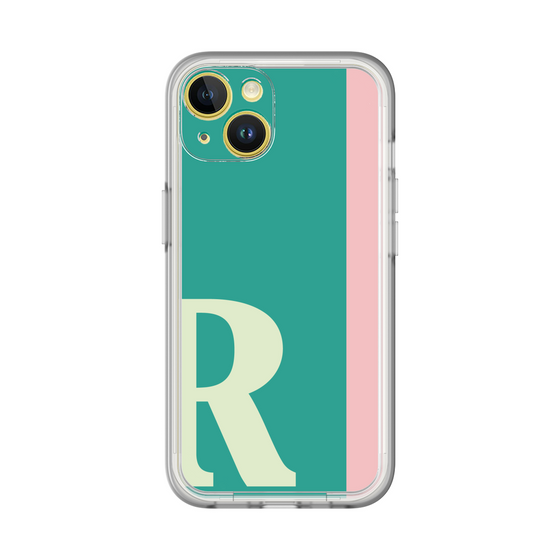Slim Protection Premium Case［ オリジナル - initial color line - R green ］