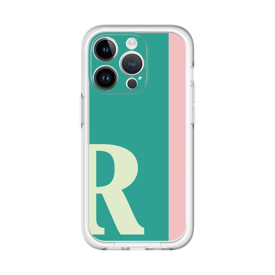 Slim Protection Premium Case［ オリジナル - initial color line - R green ］