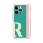 Slim Protection Premium Case［ オリジナル - initial color line - R green ］