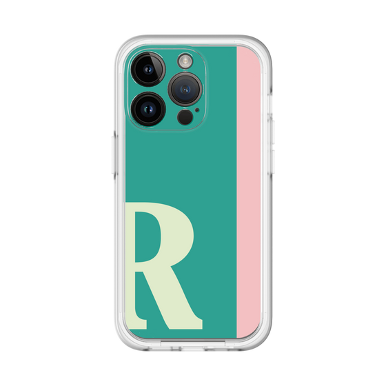 Slim Protection Premium Case［ オリジナル - initial color line - R green ］