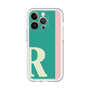 Slim Protection Premium Case［ オリジナル - initial color line - R green ］