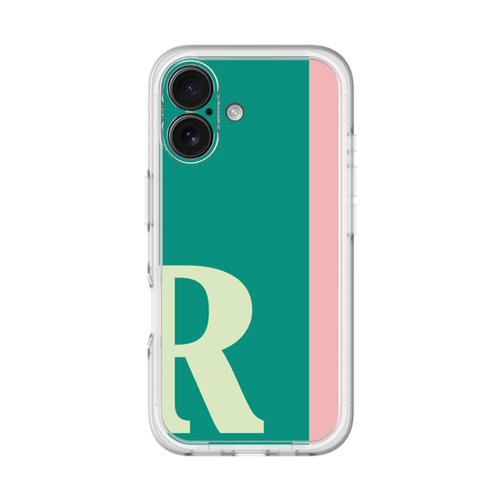 Slim Protection Premium Case［ オリジナル - initial color line - R green ］