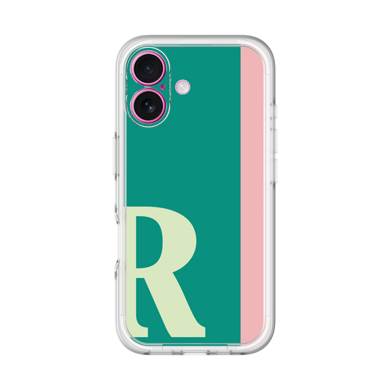 Slim Protection Premium Case［ オリジナル - initial color line - R green ］
