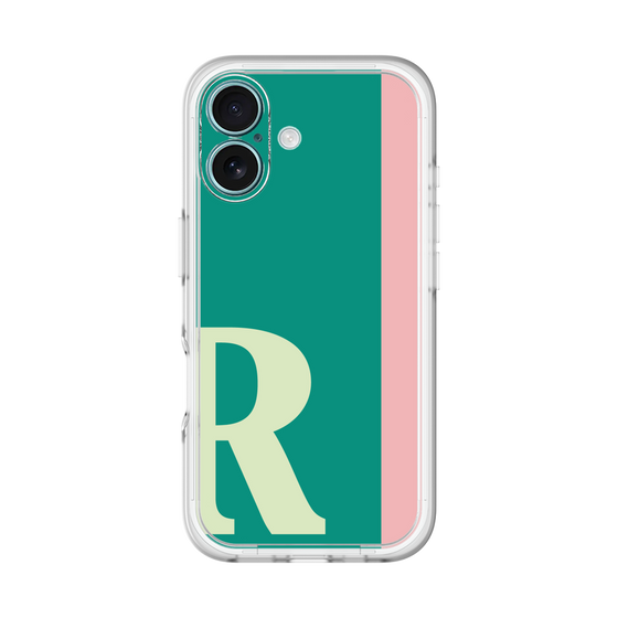 Slim Protection Premium Case［ オリジナル - initial color line - R green ］