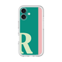 Slim Protection Premium Case［ オリジナル - initial color line - R green ］