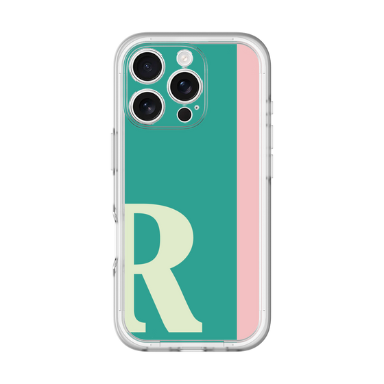 Slim Protection Premium Case［ オリジナル - initial color line - R green ］
