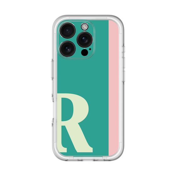 Slim Protection Premium Case［ オリジナル - initial color line - R green ］