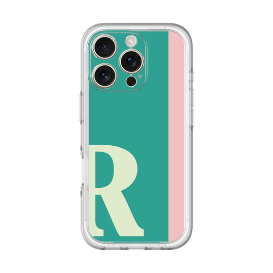 Slim Protection Premium Case［ オリジナル - initial color line - R green ］
