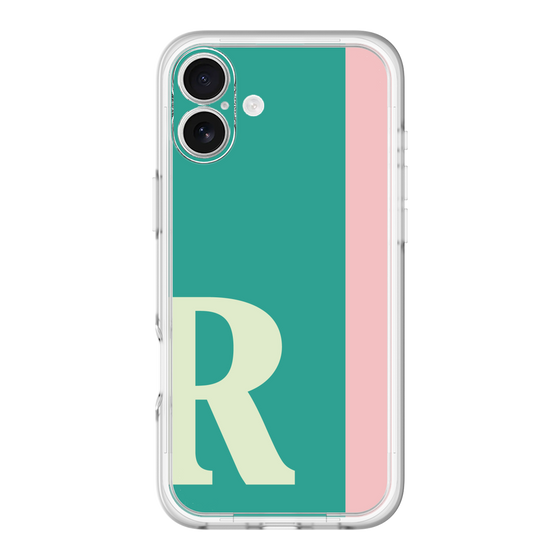 Slim Protection Premium Case［ オリジナル - initial color line - R green ］