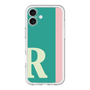 Slim Protection Premium Case［ オリジナル - initial color line - R green ］