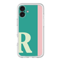 Slim Protection Premium Case［ オリジナル - initial color line - R green ］