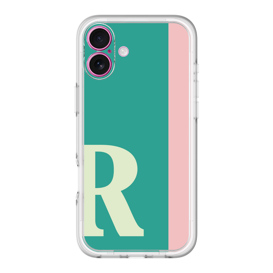 Slim Protection Premium Case［ オリジナル - initial color line - R green ］