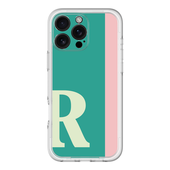 Slim Protection Premium Case［ オリジナル - initial color line - R green ］