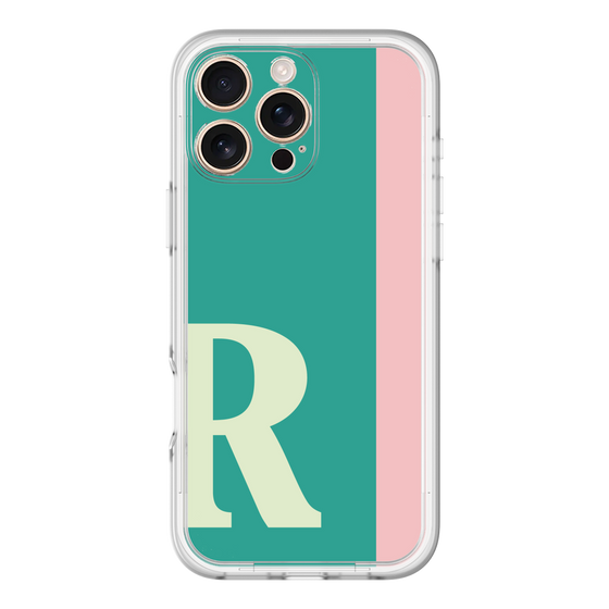 Slim Protection Premium Case［ オリジナル - initial color line - R green ］