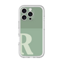 Slim Protection Premium Case［ オリジナル - initial two tone - R green ］