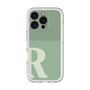 Slim Protection Premium Case［ オリジナル - initial two tone - R green ］