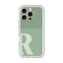 Slim Protection Premium Case［ オリジナル - initial two tone - R green ］