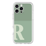 Slim Protection Premium Case［ オリジナル - initial two tone - R green ］