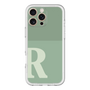 Slim Protection Premium Case［ オリジナル - initial two tone - R green ］