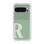 Slim Protection Premium Case［ オリジナル - initial two tone - R green ］