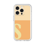 Slim Protection Premium Case［ オリジナル - initial two tone - S orange ］