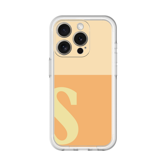Slim Protection Premium Case［ オリジナル - initial two tone - S orange ］