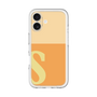 Slim Protection Premium Case［ オリジナル - initial two tone - S orange ］