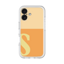 Slim Protection Premium Case［ オリジナル - initial two tone - S orange ］