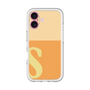 Slim Protection Premium Case［ オリジナル - initial two tone - S orange ］