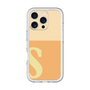 Slim Protection Premium Case［ オリジナル - initial two tone - S orange ］
