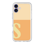 Slim Protection Premium Case［ オリジナル - initial two tone - S orange ］