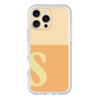 Slim Protection Premium Case［ オリジナル - initial two tone - S orange ］