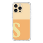 Slim Protection Premium Case［ オリジナル - initial two tone - S orange ］