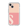 Slim Protection Premium Case［ オリジナル - initial two tone - S pink ］